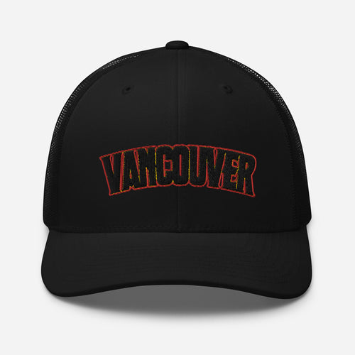 VANCOUVER Trucker Cap (BLK/RED/YLW)